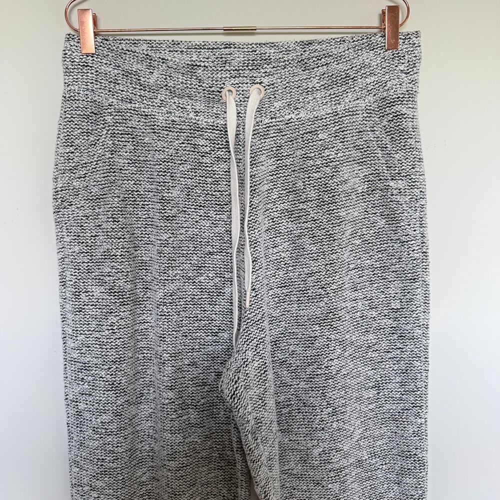 Aerie OFFLINE Womens Snowday Jogger Pants XL Black Knit Drawstring Lounge Cozy - Picture 3 of 10